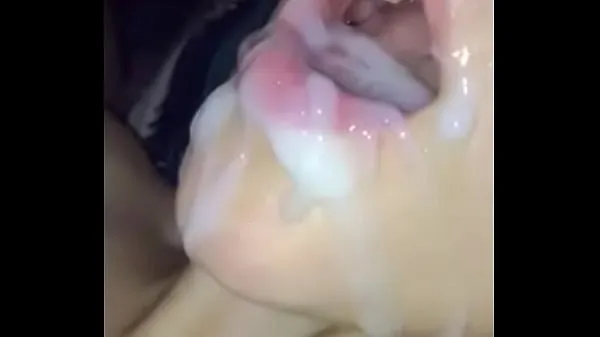 Se Teen takes massive cum in mouth in slow motion cool Tube