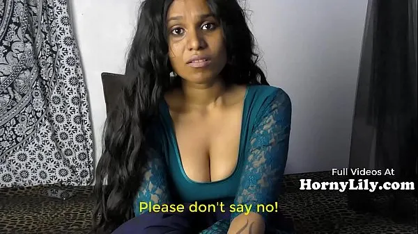 دیکھیں Bored Indian Housewife begs for threesome in Hindi with Eng subtitles کول ٹیوب