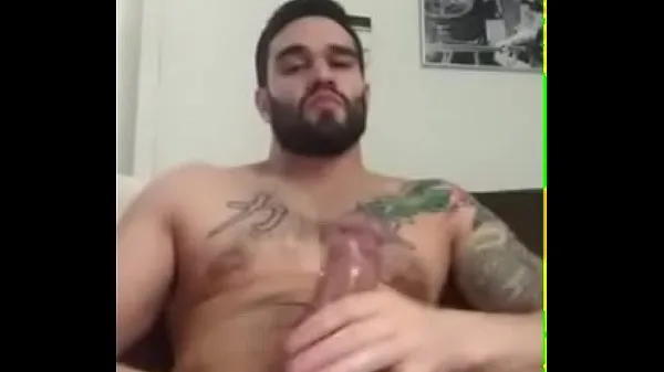 Watch big bearded guy jerking cool Tube