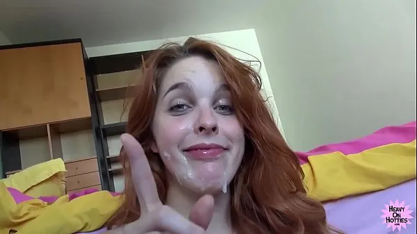 Mira POV Chupando Polla Pelirroja Toma Facialtubo genial