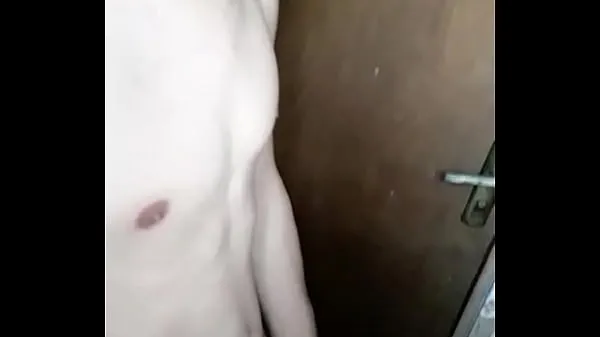 Bekijk Skinny young man jacking off in the bathroom part ll, Instagram: notsatann coole tube