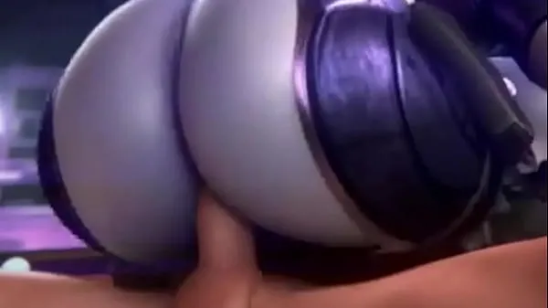 Sledujte Widowmaker gets the hot juicy meat of her oceanic ass dicked good (listen to our whore sigh cool Tube