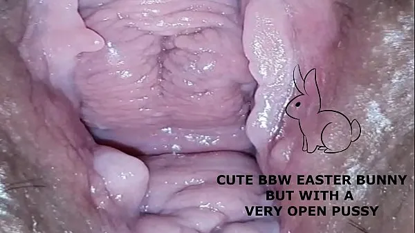 Cute bbw bunny, but with a very open pussy 멋진 튜브 보기