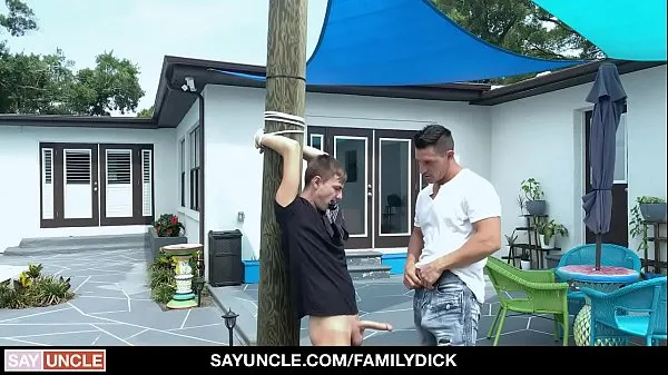 شاهد FamilyDick - StepNephew Gets Tied Up And Fucked By StepUncle أنبوب رائع