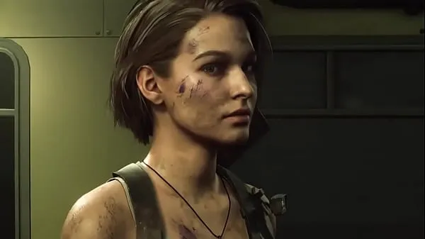 Assista Jill Valentine sendo fodida com música sexy tubo legal