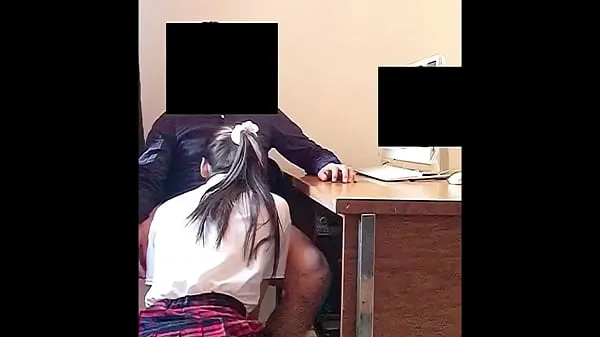 Watch Teen SUCKS his Teacher’s Dick in the Office for a Better Grades! Real Amateur Sex cool Tube