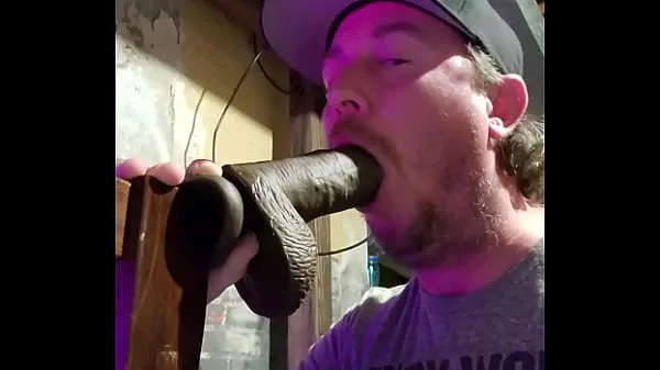 Myself sucking new bbc dildo शानदार ट्यूब देखें