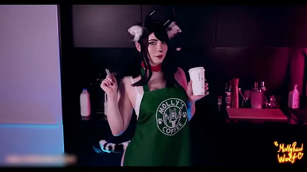 观看Welcome to Molly's Coffee Shop. Starbucks Cowgirl - MollyRedWolf酷的管子