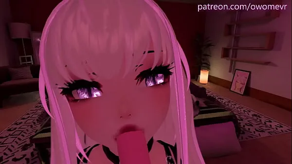 Titta på Beautiful POV Blowjob in VRchat - with Lewd Moaning and ASMR Noises [VRchat Erp, 3D Hentai coola Tube