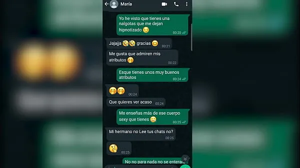 Assista Bate-papo quente no WhatsApp com a irmã do meu amigo acaba me dando o cu dela tubo legal