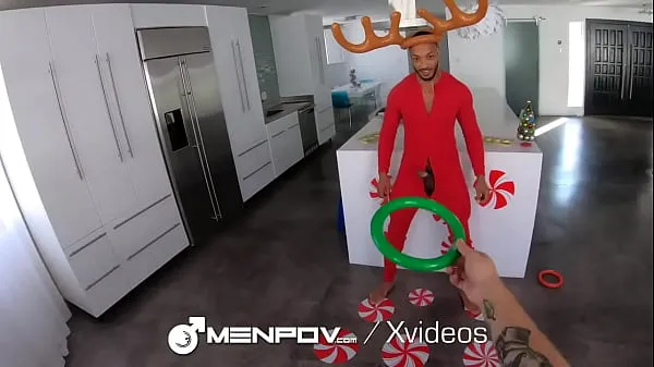 شاهد MenPov Horny Hunks Love Sweaty Intense Sex On Christmas أنبوب رائع