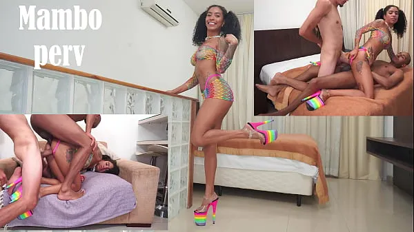 观看Ariella FERRAZ gets fucked by 2 very big cocks (DP, Anal, monster cocks, gapes, 2on1, gapes, ebony) OB174酷的管子