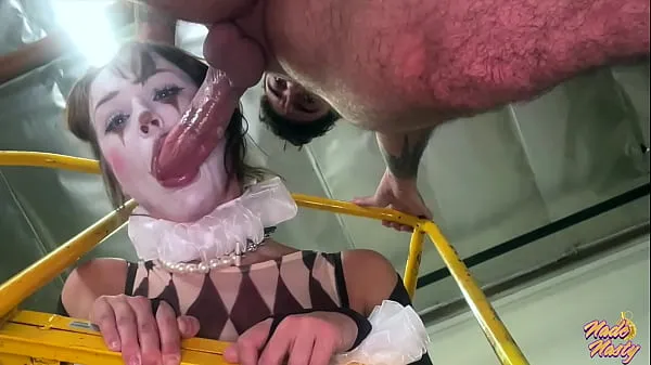 Crazy Clown Slut Sabrina Nichole Get Fucked & Steals my Cum शानदार ट्यूब देखें